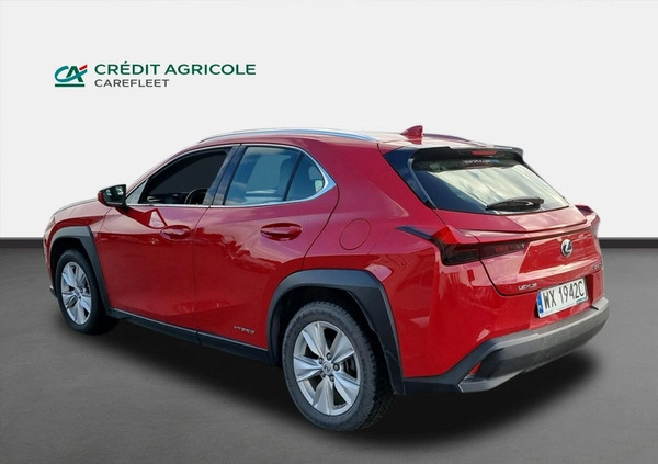 Lexus UX cena 124000 przebieg: 64086, rok produkcji 2019 z Gubin małe 379